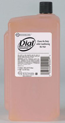 Picture of Shampoo and Body Wash Dial® Professional 1,000 mL Refill Bottle Peach ScentDIA04029