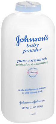 Picture of Baby Powder Johnson's® 22 oz. Scented Shaker Bottle Cornstarch / Tricalcium Phosphate08137003059
