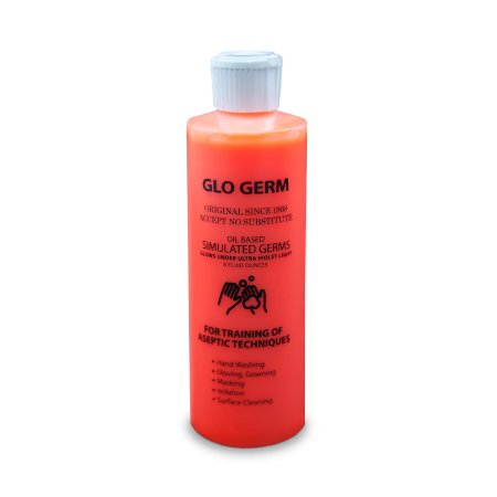 Picture of Germ Simulator Glo Germ™ 8 oz. Bottle Glo Germ Orange Powder / Mineral Oil NonSterileWA19096