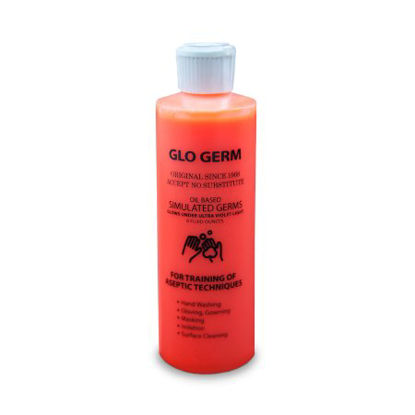 Picture of Germ Simulator Glo Germ™ 8 oz. Bottle Glo Germ Orange Powder / Mineral Oil NonSterileWA19096