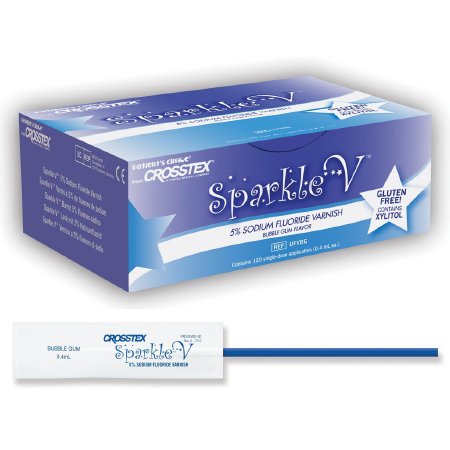 Picture of Sparkle V™ Fluoride Varnish 0.4 mL X 120 per Box Mint FlavorUFVM