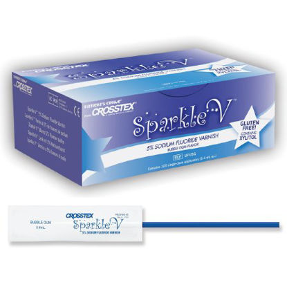 Picture of Sparkle V™ Fluoride Varnish 0.4 mL X 120 per Box Mint FlavorUFVM