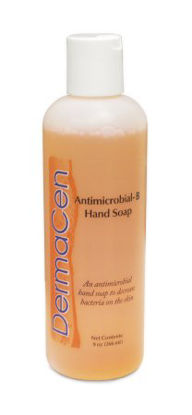 Picture of Antimicrobial Soap DermaCen® Antimicrobial-B Liquid 9 oz. Bottle Mild Scent23043
