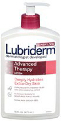 Picture of Hand and Body Moisturizer Lubriderm® Advanced Therapy 6 oz. Pump Bottle Scented Lotion10052800482316