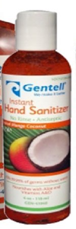 Picture of Hand Sanitizer with Aloe Gentell® 4 oz. Ethyl Alcohol Gel BottleGEN-41040