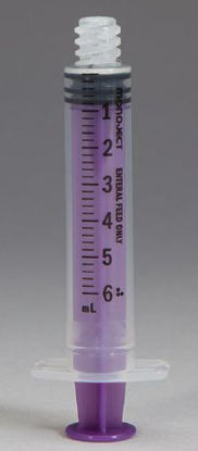 Picture of Enteral Feeding / Irrigation Syringe Monoject™ 6 mL Bulk Pack Enfit Tip Without Safety8881106015