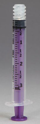 Picture of Enteral Feeding / Irrigation Syringe Monoject™ 3 mL Bulk Pack Enfit Tip Without Safety8881103015