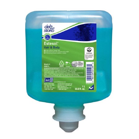 Picture of Shampoo and Body Wash Estesol® 1,000 mL Dispenser Refill Bottle Rainforest ScentHAB1L
