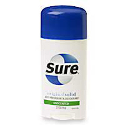 Picture of Antiperspirant / Deodorant Sure® Solid 2.7 oz. Unscented88348471794