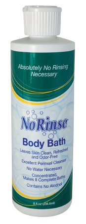 Picture of Rinse-Free Body Wash No Rinse® Body Bath Liquid 8 oz. Bottle ScentedNR900