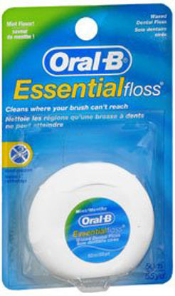 Picture of Dental Floss Oral-B® Essential Floss Waxed 55 Yard Mint Flavor00041082573