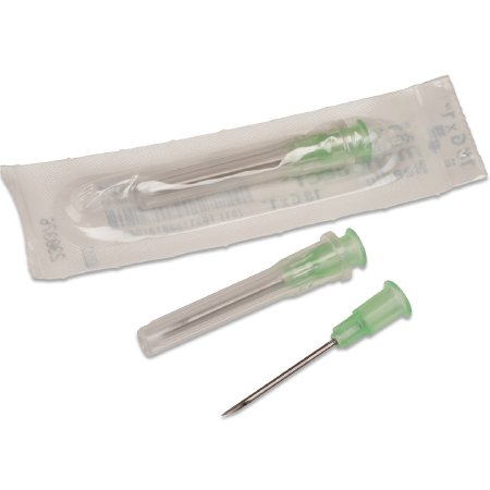 Picture of Hypodermic Needle Monoject™ SoftPack Without Safety 22 Gauge 1-1/2 Inch Length1188822112