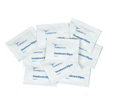 Picture of Mammography Wipe Cardinal Health™ Individual Packet Aluminum Chlorhydrate Scented 500 Count921392