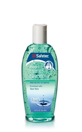 Picture of Hand Sanitizer Safetec® 8 oz. Ethyl Alcohol Gel Bottle17370