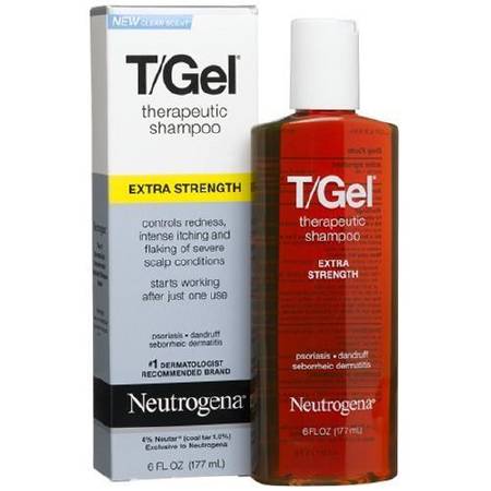 Picture of Dandruff Shampoo Neutrogena® T/Gel® Extra Strength 6 oz. Flip Top Bottle Scented070501094662