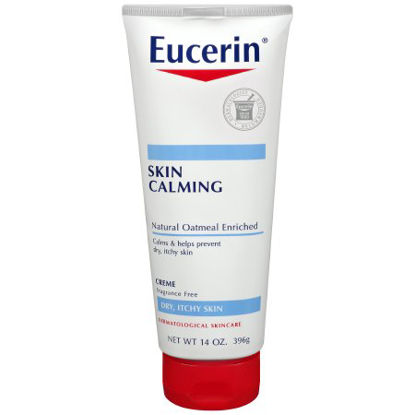 Picture of Hand and Body Moisturizer Eucerin® Skin Calming 14 oz. Tube Unscented Cream07214063628