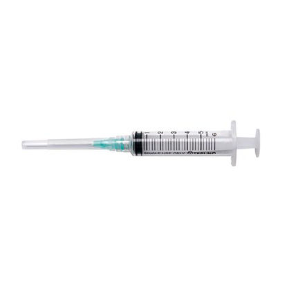 Picture of Syringe with Hypodermic Needle ExelInt® 5 mL 21 Gauge 1 Inch Detachable Needle Without Safety26212