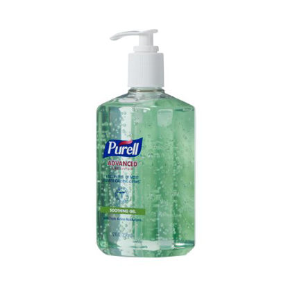 Picture of Hand Sanitizer with Aloe Purell® Advanced 12 oz. Ethyl Alcohol Gel Pump Bottle3639-12