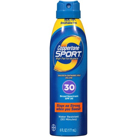 Picture of Sunscreen Coppertone® Sport® SPF 30 Spray Can Spray 5.5 oz.04110000671
