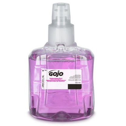 Picture of Antibacterial Soap GOJO® Foaming 1,200 mL Dispenser Refill Bottle Plum Scent1912-02