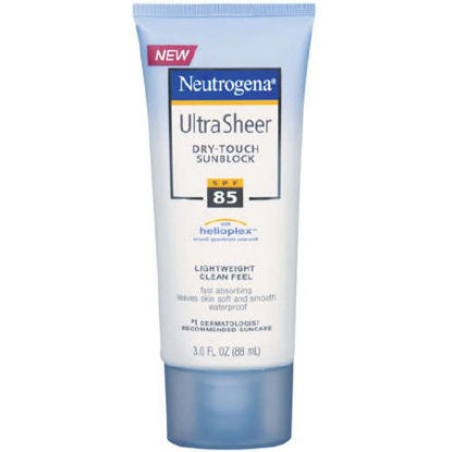 Picture of Sunscreen Neutrogena® Ultra Sheer Dry-Touch SPF 100 Tube Lotion 3 oz.10086800873102