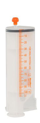 Picture of Enteral Feeding / Irrigation Syringe NeoMed® GravityPro® 100 mL Individual Pack Oral Tip Without SafetyNM-S100EOV