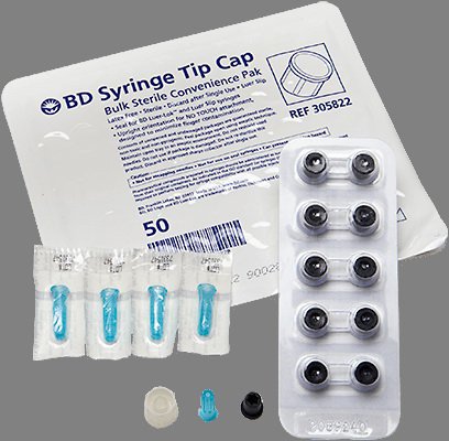 Picture of Syringe Luer Tip Cap Tray305822