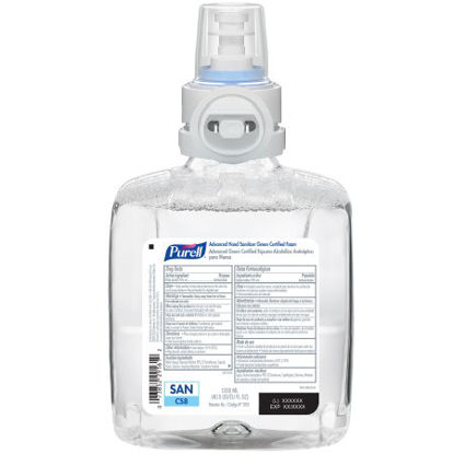Picture of Hand Sanitizer Purell® Advanced Green Certified 1,200 mL Ethyl Alcohol Foaming Dispenser Refill Bottle7851-02