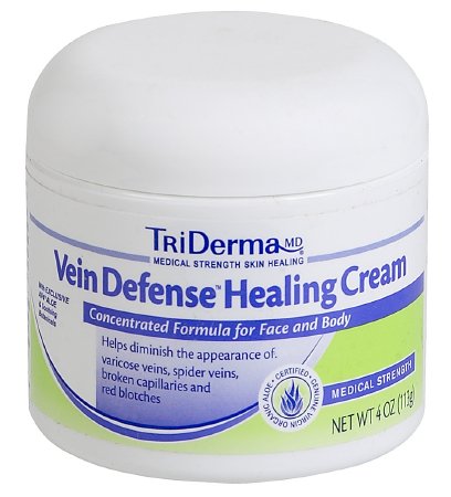 Picture of Skin Correction Cream TriDerma® MD Vein Defense™ 4 oz. Tube Unscented Cream74041