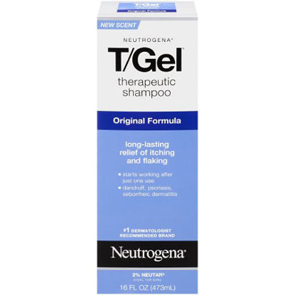 Picture of Dandruff Shampoo Neutrogena® T/Gel® Original Formula 16 oz. Flip Top Bottle Scented10070501092405