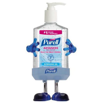 Picture of Hand Sanitizer Purell® Pal 8 oz. Ethyl Alcohol Gel Pump Bottle with Holder9600-PL1