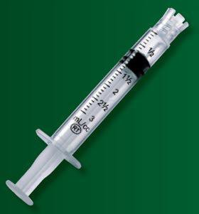 Picture of General Purpose Syringe Patient Safe® 30 mL Individual Pack Luer Lock Tip Luer Guard Safety53001