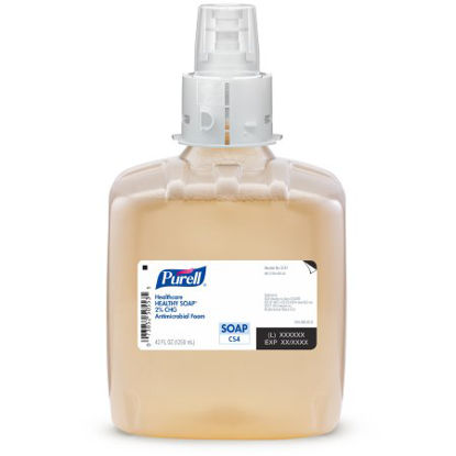 Picture of Antimicrobial Soap Purell® Healthy Soap™ Foaming 1,200 mL Dispenser Refill Bottle Unscented5181-03