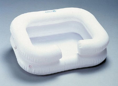 Picture of Inflatable Shampoo Basin EZ-Shampoo® 8 X 22 X 24 Inch WhiteB1005DB