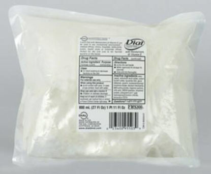 Picture of Antimicrobial Soap Dial® Professional Liquid 800 mL Dispenser Refill Bag Fresh ScentDIA95503