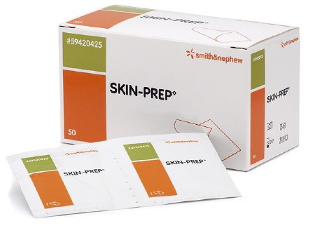 Picture of Skin Barrier Wipe Skin-Prep 75 to 100% Strength Isopropyl Alcohol Individual Packet Sterile59420425
