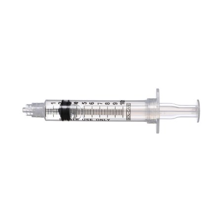 Picture of General Purpose Syringe Sol-Care™ 10 mL Individual Pack Luer Lock Tip Retractable Safety120008IM