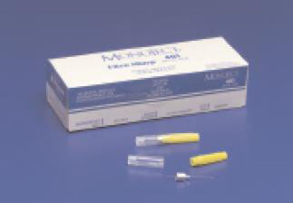 Picture of Dental Needle Monoject® #401 25 Gauge 1-3/8 Inch Long Lancet Point Type8881401031