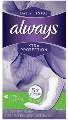 Picture of Panty Liner Always® Xtra Protection Regular Absorbency3700045581