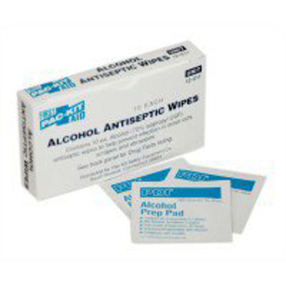 Picture of Alcohol Prep Pad First Aid Only® 70% Strength Isopropyl Alcohol Individual Packet Sterile12-011-002