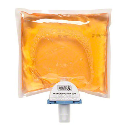 Picture of Antimicrobial Soap Pacific Garden® Foaming 1,200 mL Dispenser Refill Bag Pacific Citrus Scent43821