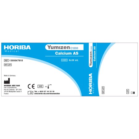 Picture of Reagent Yumizen C1200 General Chemistry Calcium AS For use with Yumizen C1200 Clinical Chemistry Analyzer 6 X 290 Tests 6 X 36 mL1300047910