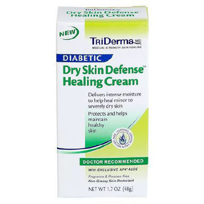 Picture of Hand and Body Moisturizer TriDerma® MD Diabetic Dry Skin Defense™ 4.2 oz. Tube Unscented Cream66425
