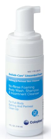 Picture of Rinse-Free Shampoo and Body Wash Bedside-Care® 4 oz. Pump Bottle Unscented67147
