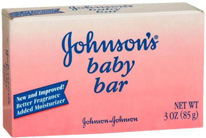 Picture of Baby Soap Johnson's® Bar 3 oz. Individually Wrapped Scented08137003262