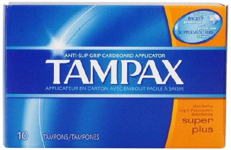 Picture of Tampon Tampax® Super Plus Super Absorbency Cardboard Applicator Individually Wrapped07301041409