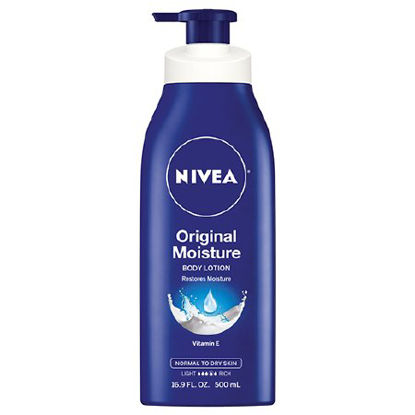 Picture of Hand and Body Moisturizer Nivea® 16.9 oz. Pump Bottle Scented Lotion72140012939