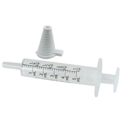 Picture of Oral Medication Syringe Korc® 5 mL Bulk Pack Catheter Tip Without Safety67008
