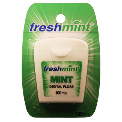 Picture of Dental Floss Freshmint® Waxed 100 Yard Mint FlavorDF100