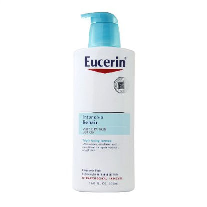 Picture of Hand and Body Moisturizer Eucerin® Intensive Repair 16.9 oz. Pump Bottle Unscented Lotion072140110161